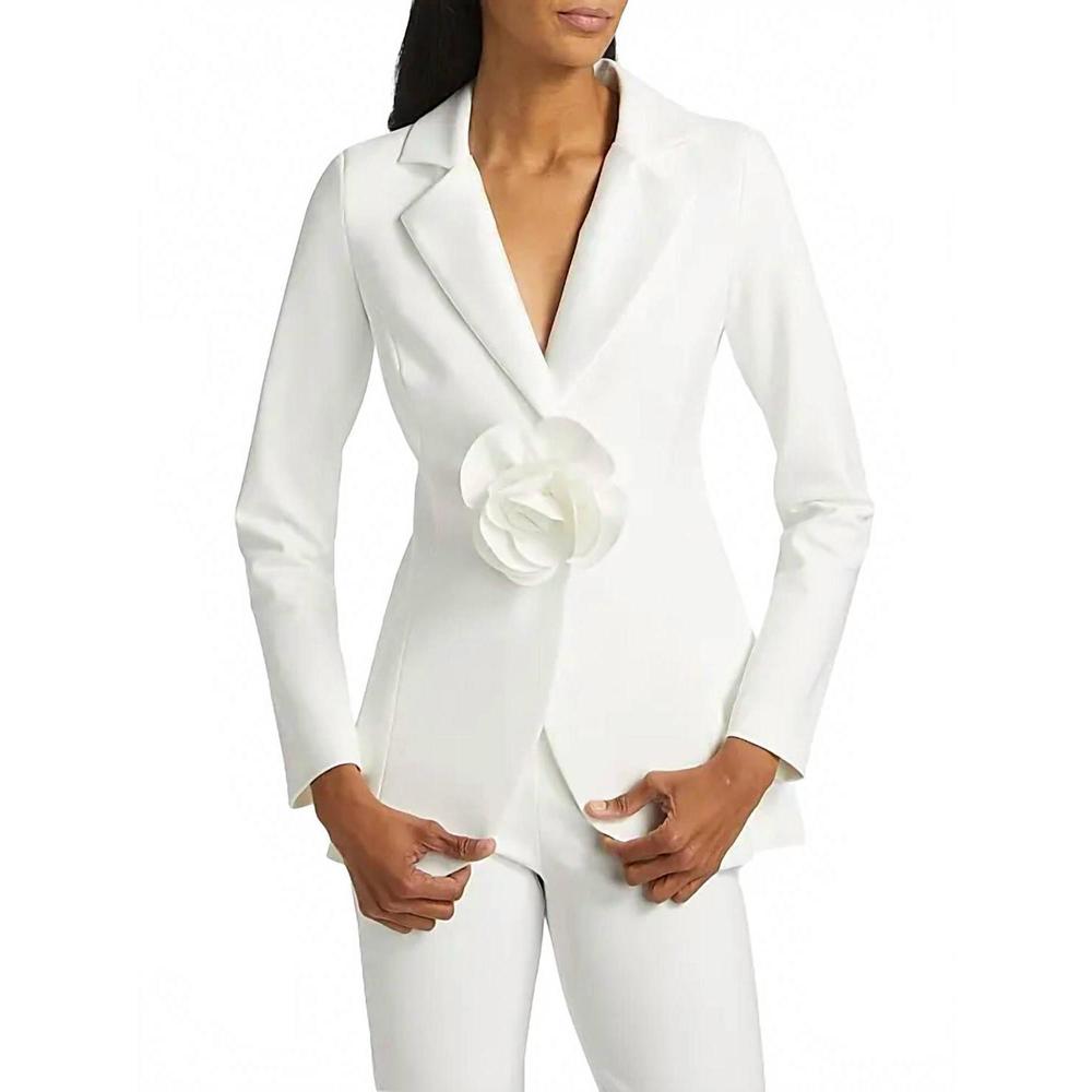 NEW CHIARA BONI ospit blazer in white